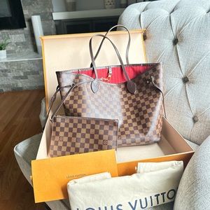 Authentic Louis Vuitton Neverfull MM